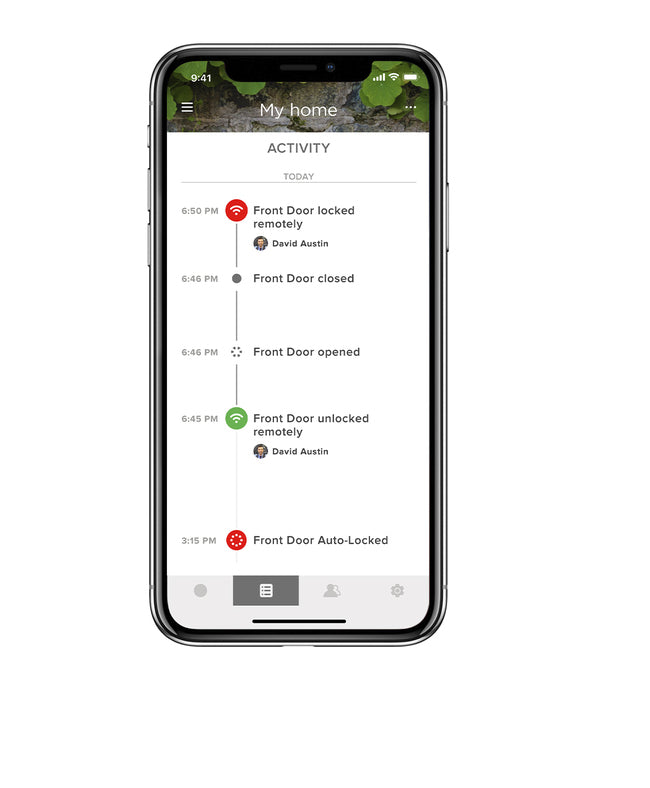 Yale Linus Smart Lock Intelligentes Torschloss – BT 4.2, Android/iOS, kabellos, batteriebetrieben (4× AA), Tür