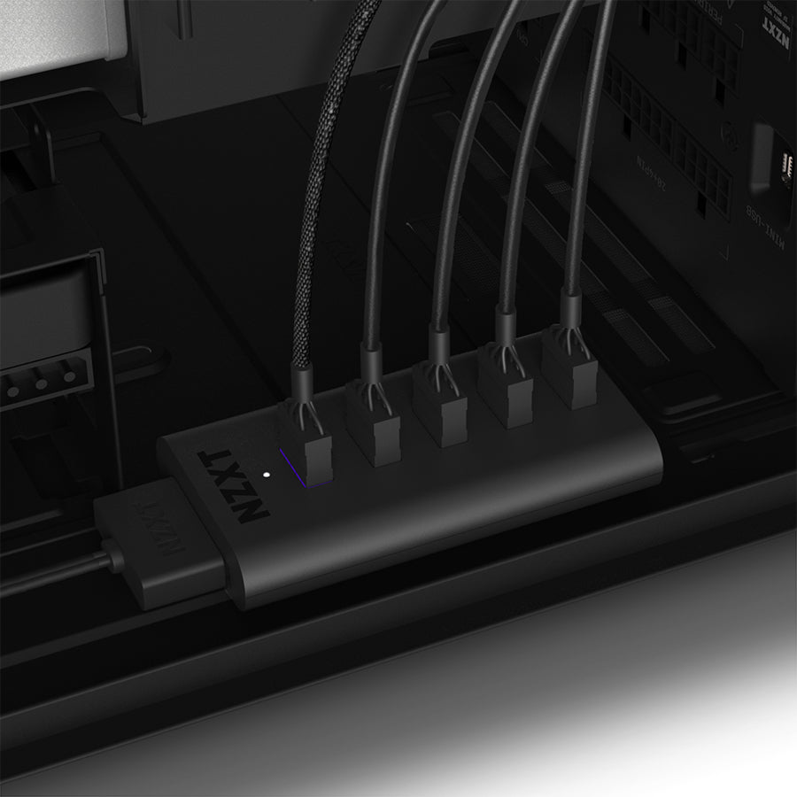 NZXT AC-IUSBH-M3 USB-Hub – Pinheader, 4× USB-A (USB 2.0), für Windows