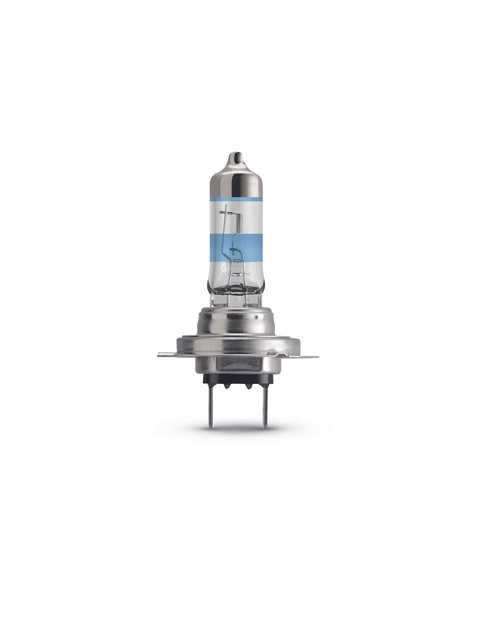 Philips Halogen-Leuchtmittel H7 (PX26d) – 3500 K, 1500 lm, 55 W – 12 V – 2 Stk. – Racing Vision GT200