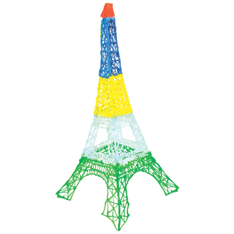 3Doodler 3D-Drucker-Filament Kompostierbarer Kunststoff 2,5 mm Mehrfarbig, opak – für Start, 3D Build&Play
