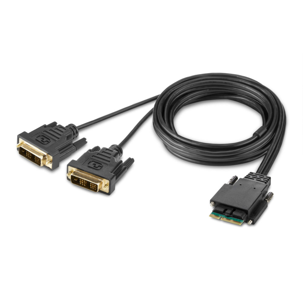 Belkin PP4.0 – KVM-Switch 2×1, Dual-Head DVI, Fernbedienung