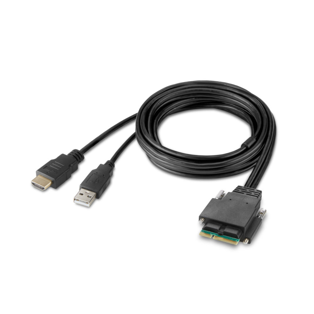 Belkin PP4.0 – KVM-Switch 4×1, HDMI, Single-Head, modular, sicher, mit Fernbedienung
