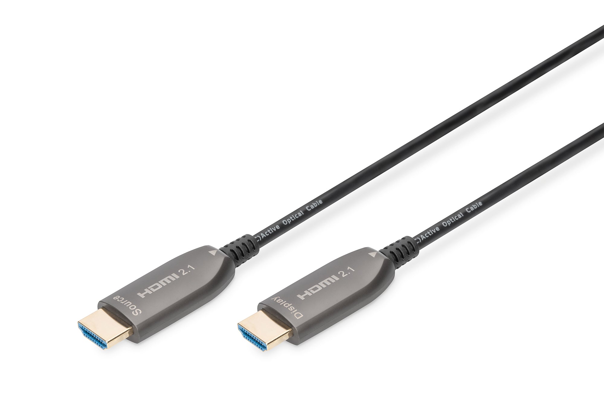 Digitus HDMI-Kabel, Gold, AOC HYBRID FASEROPTIK CA