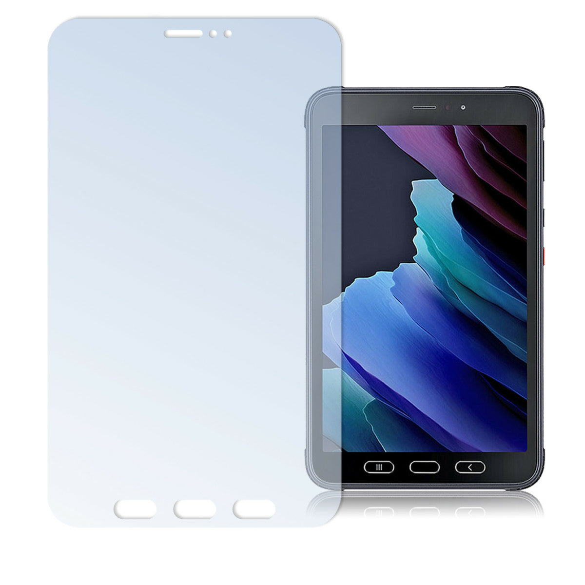 4smarts Panzerglas für Samsung Galaxy Tab Active 3 8" – fettabweisend