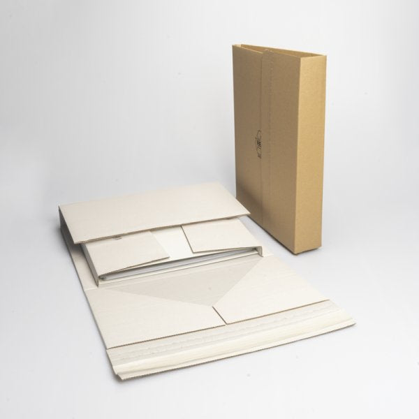 Versandkarton – 325 × 290 × 80 mm, selbstklebend, braun