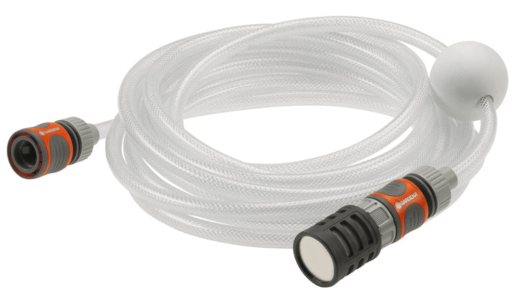 Gardena Reinigungsgerät AquaClean 24/18V P4A – 24 bar, 5 m Schlauch, Grau