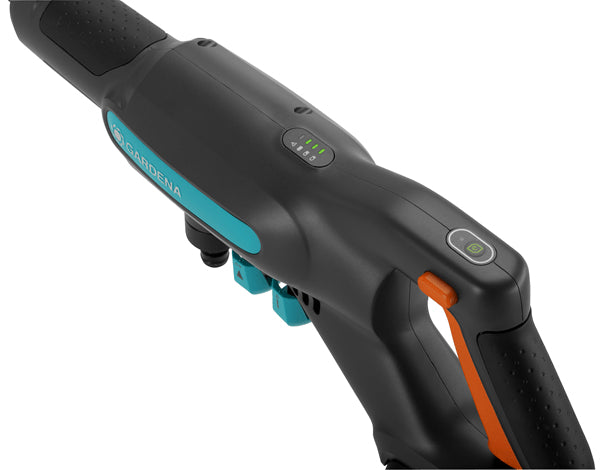 Gardena Akku-Mitteldruckreiniger AquaClean – 24 bar – 5 m Schlauch – Schwarz