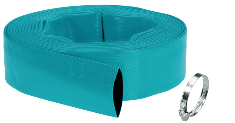Gardena Flachschlauch – 38 mm × 10 m, Blau, 15 bar