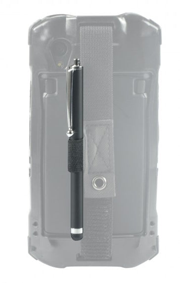 Mobilis Protech Backcover – für Zebra TC21/TC26, TPU, schwarz, mit Handschlaufe, Stifthalter