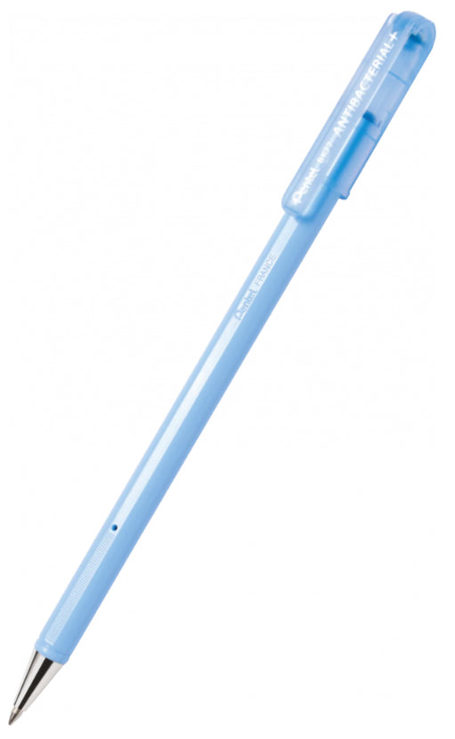 Pentel Kugelschreiber – 12er Pack, Schwarz, Spitze 0,7 mm, antibakteriell