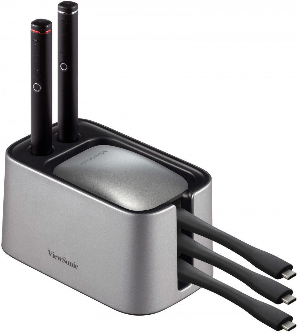 Viewsonic CAST Button Aufbewahrungsbox – Präsentationsbutton – Grau/Schwarz