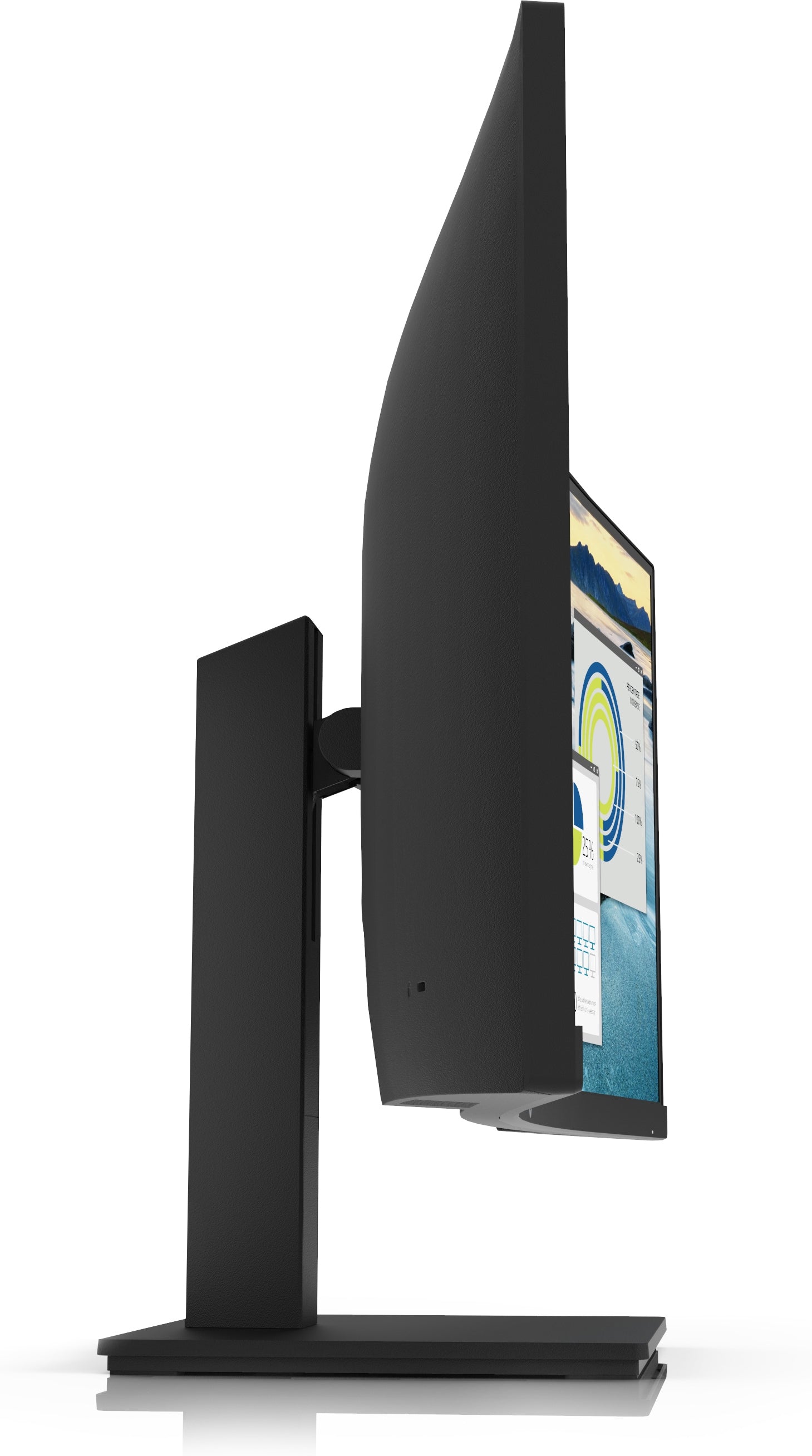HP P34hc G4 – Monitor, 34", 3440 × 1440, VA, 60 Hz, 250 cd/m², USB-C, Lautsprecher, Schwarz