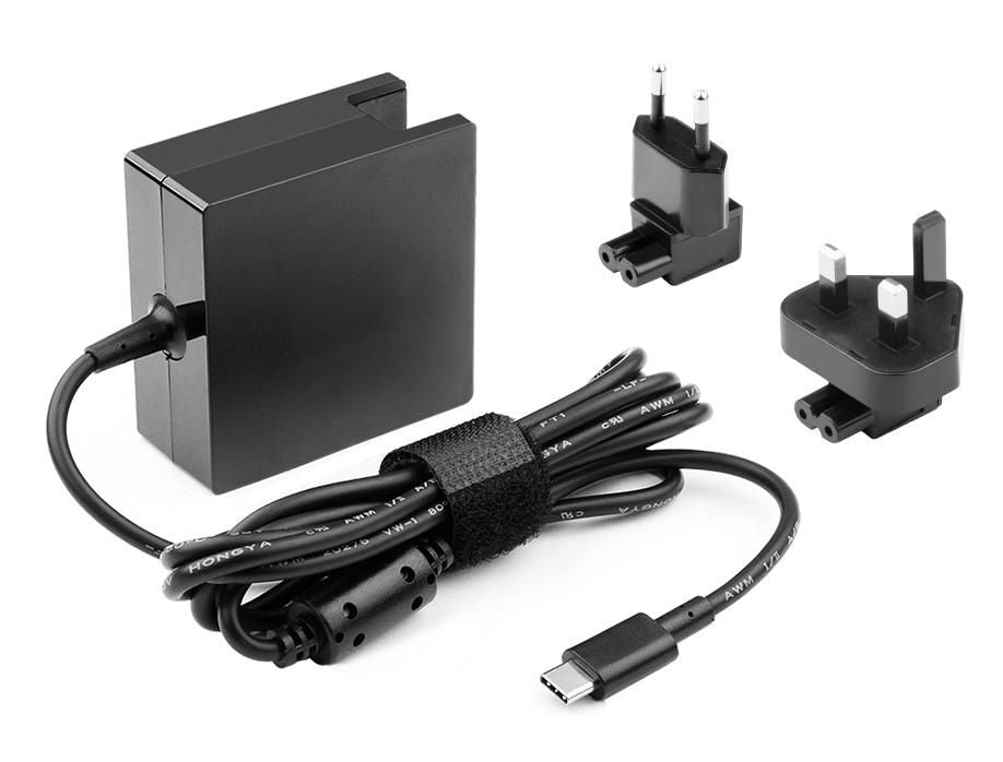 CoreParts 01FR026 USB-Ladegerät 65 W – GaN, USB-C×1 – EU-Stecker (Typ C), UK-Stecker (Typ G) – für Lenovo