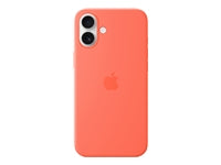 Apple Backcover – für Apple iPhone 16 Plus, MagSafe, Mikrofaser+Silikon, Mandarine