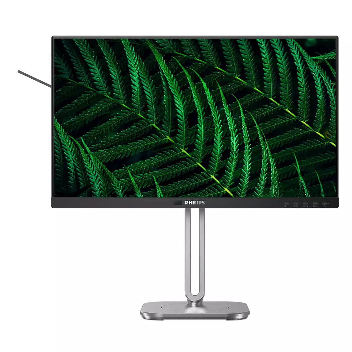 Philips 24B2G5301/00 – Monitor, 23,8", IPS, 100 Hz, 300 cd/m², Daisy Chain, KVM, USB-Hub, VESA 100 × 100, Grau