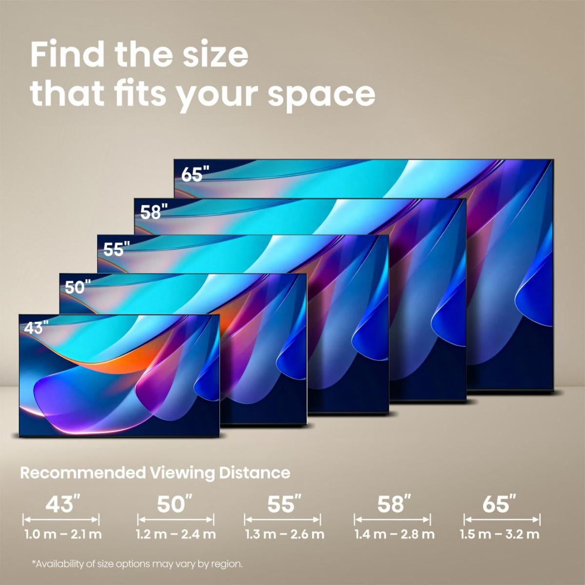 Hisense 43A6S – 43" TV – 4K UHD – LCD (Direct-LED) – VIDAA – 60 Hz – Dolby Vision