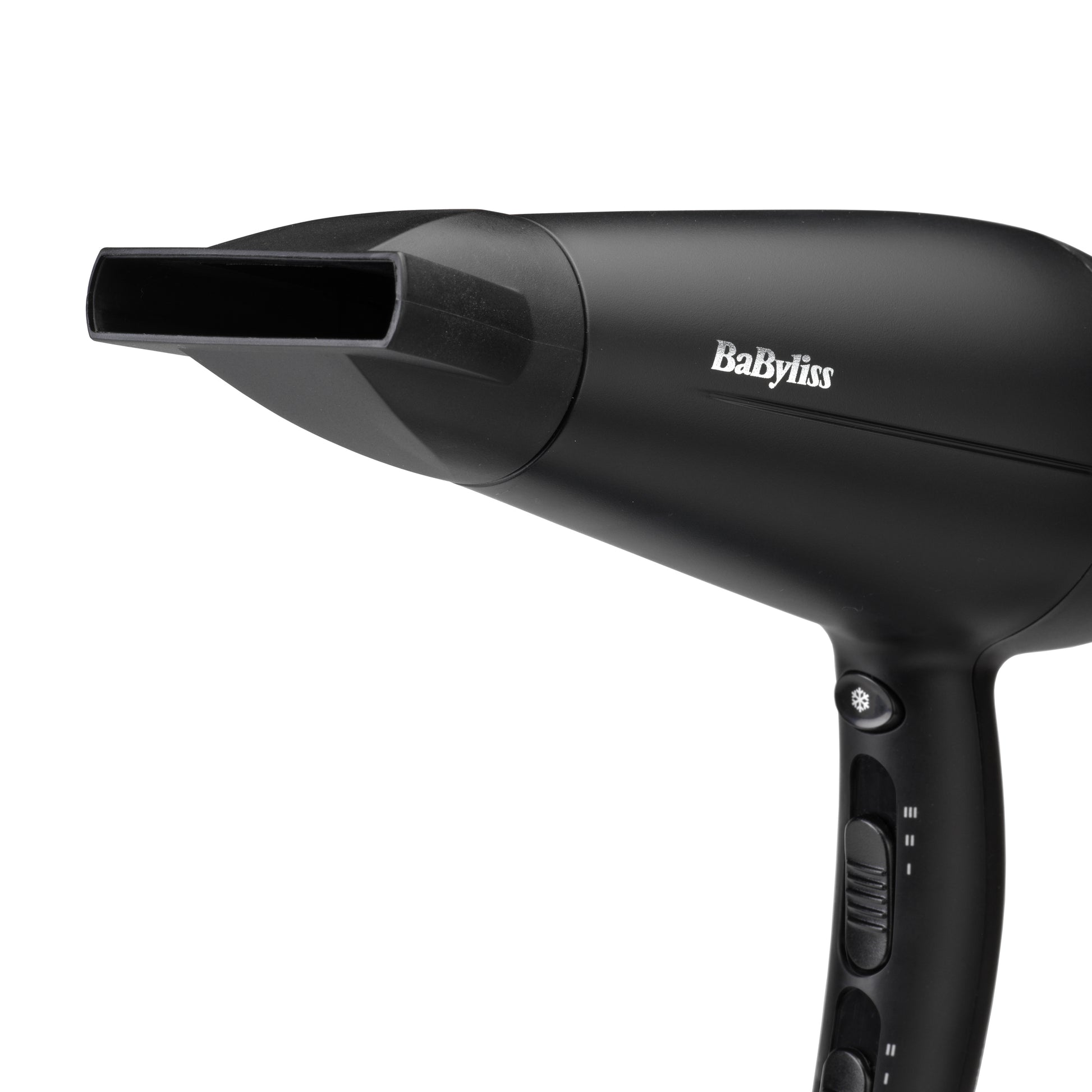 BaByliss Haartrockner D572DE – 2200 W, Ionenfunktion, Keramisches Heizsystem – schwarz