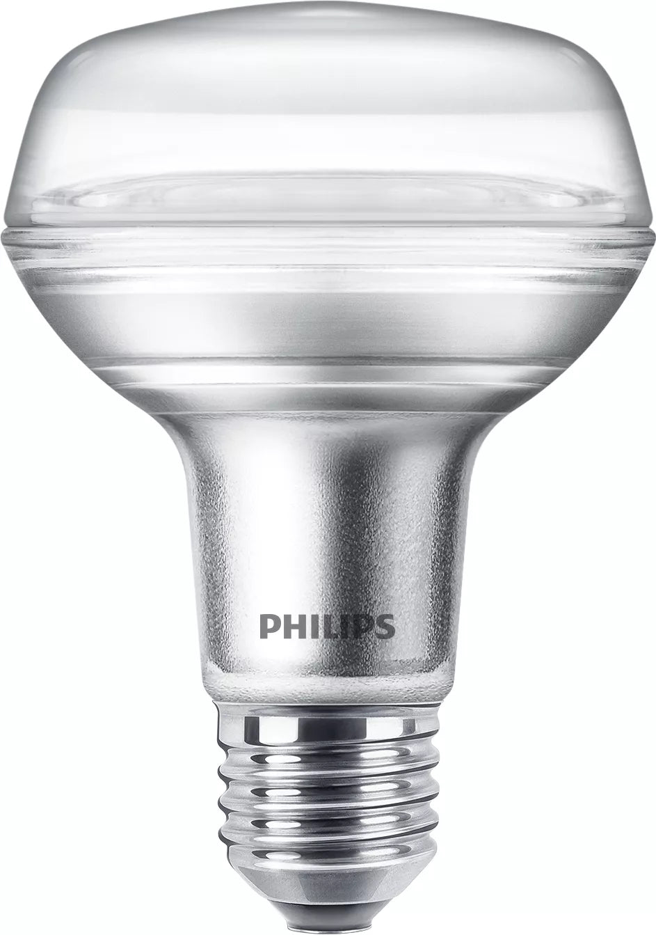 Philips by Signify Philips Leuchtmittel E27 – 670 lm, 2700 K, 36° – Silber