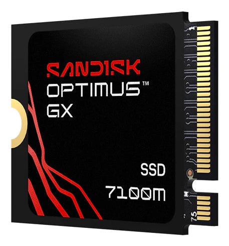 SanDisk Optimus GX 7100M 2TB – M.2 2230 NVMe PCIe 4.0 SSD, für M.2 2230 (PCIe 4.0 NVMe)