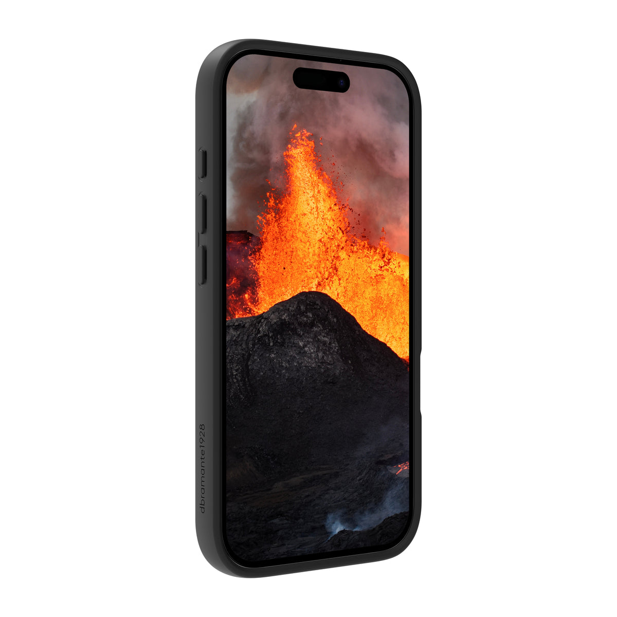 dbramante1928 Iceland Ultra D3O Backcover – für Apple iPhone 18 Pro/17 Pro, schwarz, bis 5 m Sturzsicher