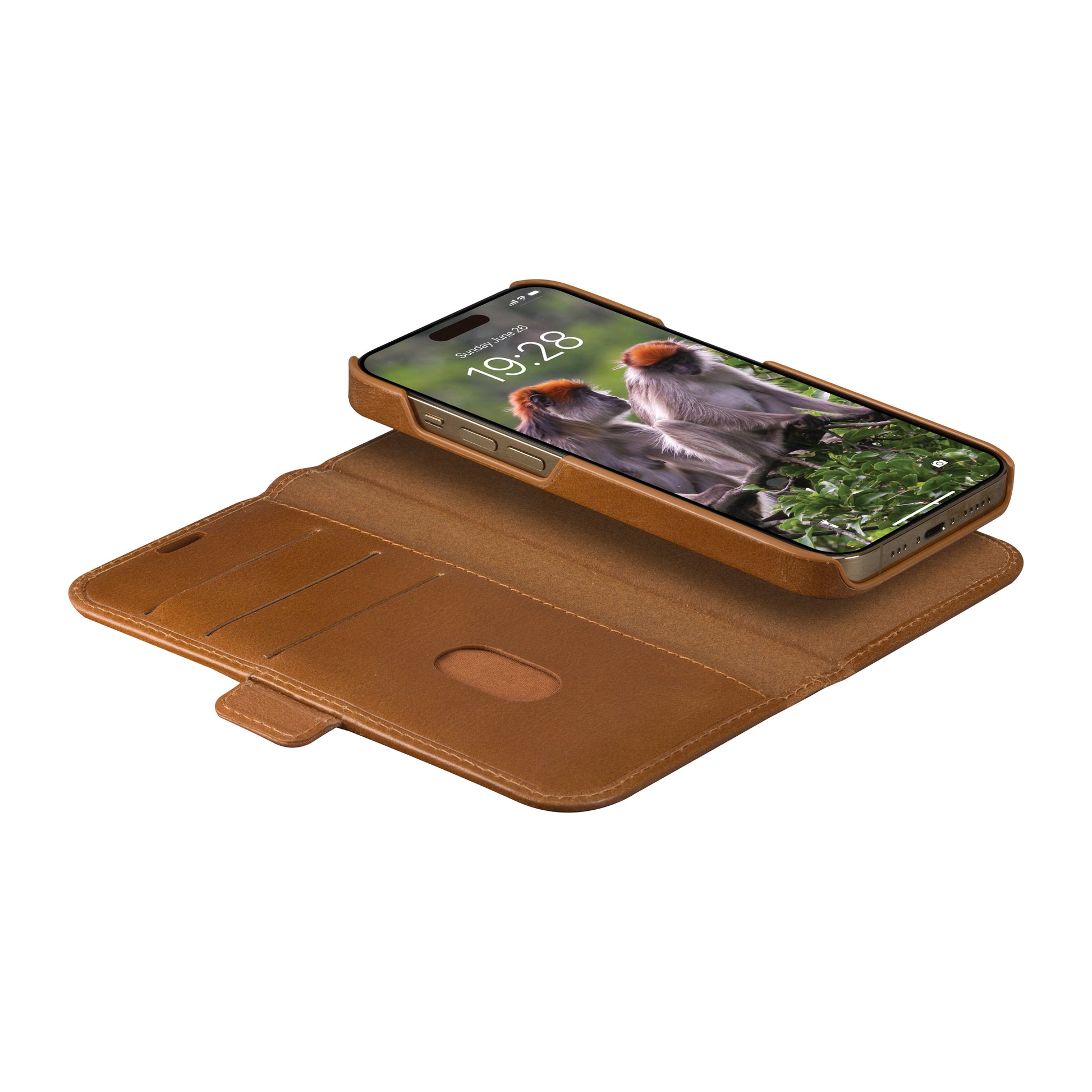 Dbramante1928 Lynge Case – Lederfolio, iPhone 15 Pro