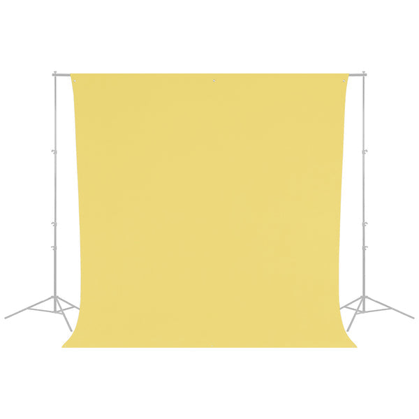 Westcott 161 Hintergrundtuch – 2700 × 3000 mm, Polyester, mit Tragetasche – Kanariengelb