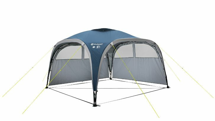 Outwell Stellwand – Polyester, dunkelblau, wasserfest, 2er-Set