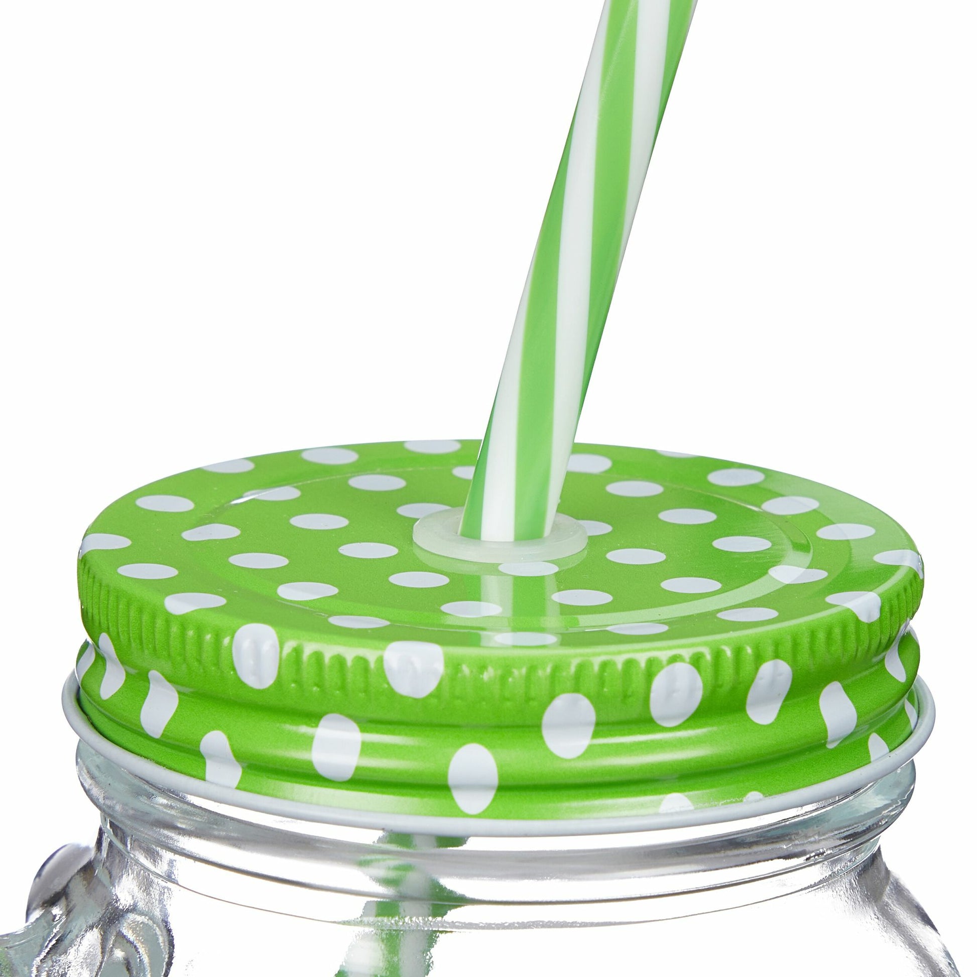 Relaxdays Trinkbecher – 4er Set, 500 ml, Glas, Mehrfarbig, mit Deckel, spülmaschinenfest