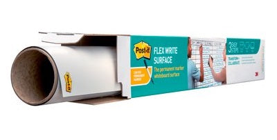 Post-It Whiteboard – 180 × 120 cm, Kunststoff, Wandmontage