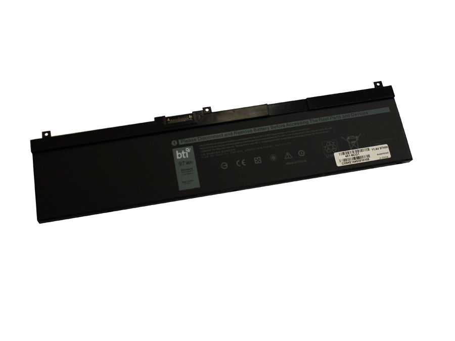 BTI Notebook-Akku – für Dell DP9KT – 97 Wh, 11,4 V (6 Zellen) – Schwarz