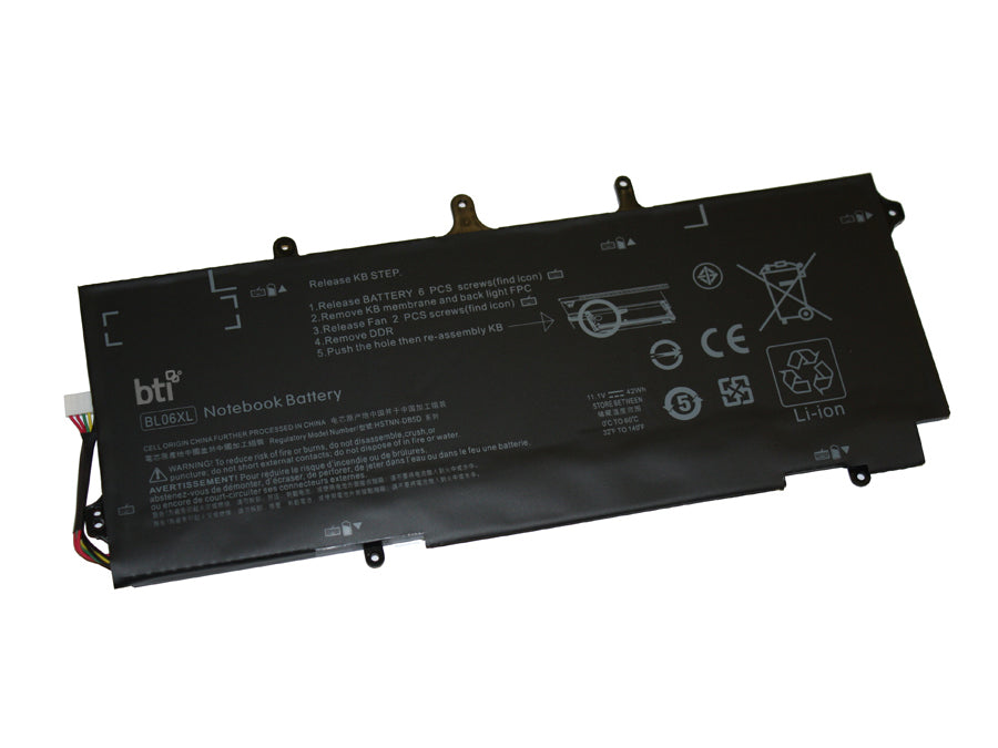 BTI Notebook-Akku – für HP Folio 1040 (G1–G2) – BL06XL