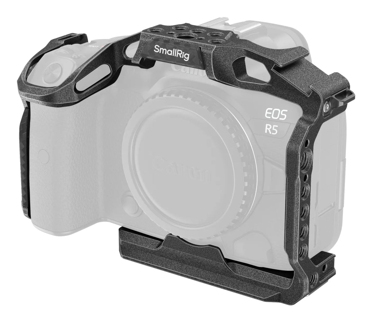 SmallRig 3233B Black Mamba Cage – Kameracage – für Canon EOS R5 C, EOS R5, EOS R6 – Schwarz