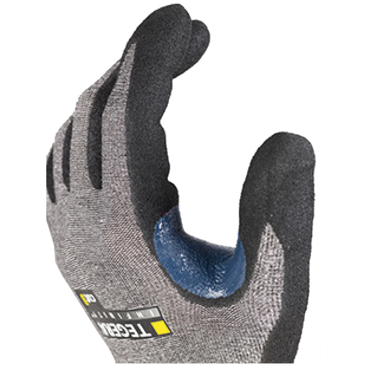 Tegera Schnittschutzhandschuhe 8805 – Grösse 8 – 6 Paar – Nylon/Karbonfaser, Nitrilschaum/PU-Beschichtung