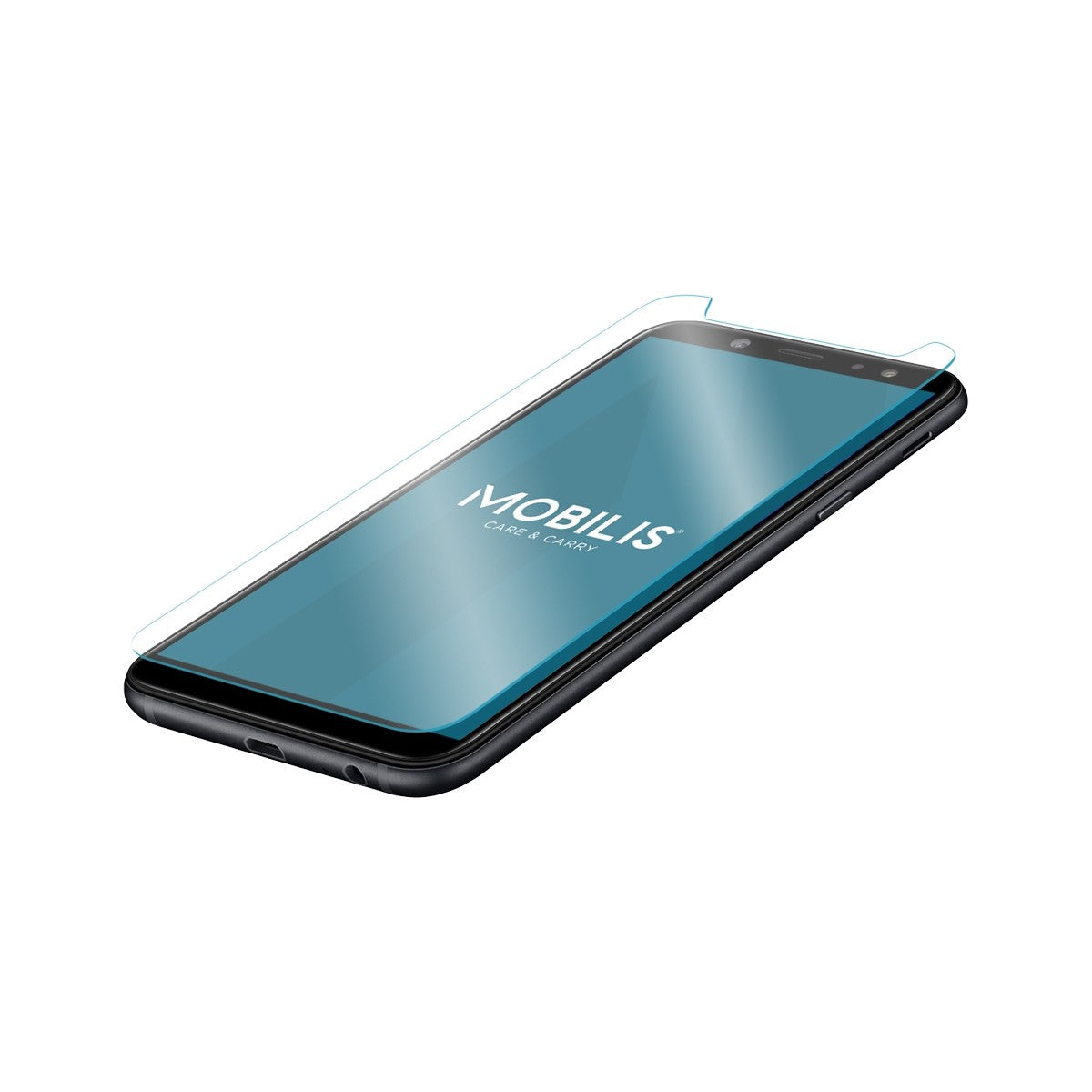 Mobilis Displayschutz – für Apple iPhone 13/13 Pro – Transparent – Gehärtetes Glas