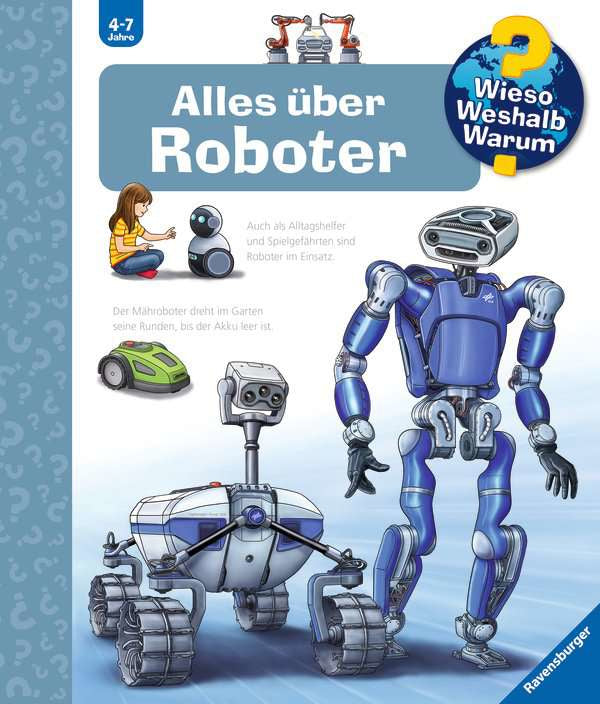Ravensburger Buch – WWW47 Alles über Roboter, Hardcover, 16 Seiten, Deutsch, ab 4 Jahren