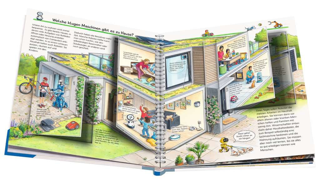 Ravensburger Buch – WWW47 Alles über Roboter, Hardcover, 16 Seiten, Deutsch, ab 4 Jahren
