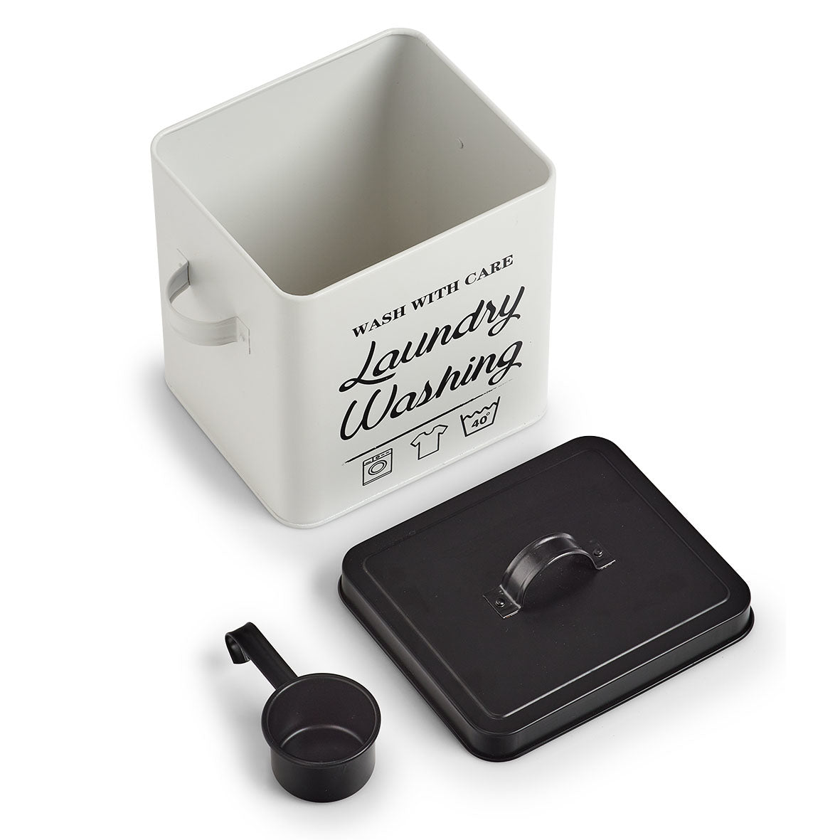 Zeller Present Aufbewahrungsbox 7 l – Metall – Weiss