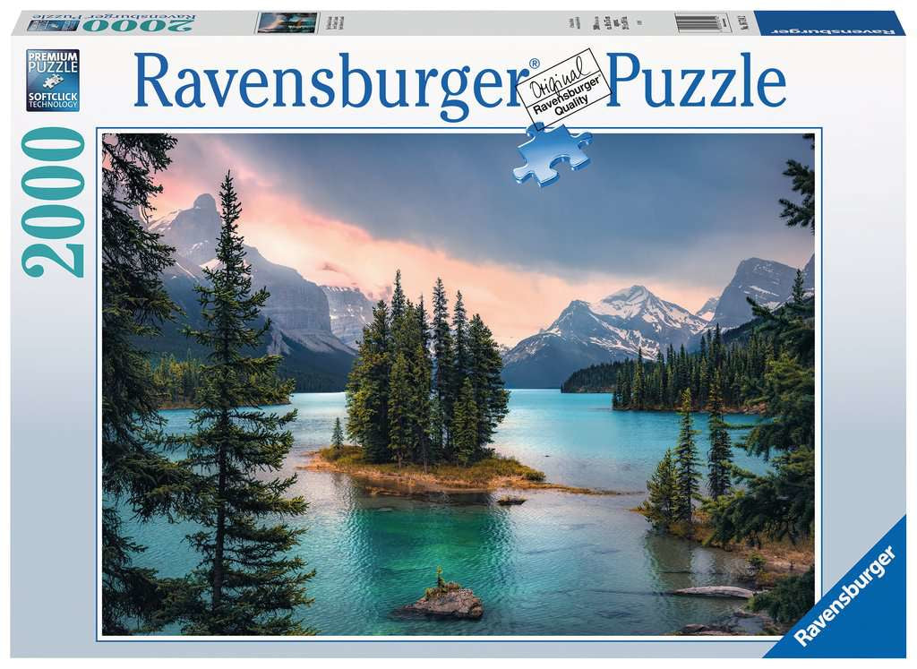 Ravensburger Puzzle Spirit Island Canada – 2000 Teile – 98 × 75 cm – ab 14 Jahren – mehrfarbig