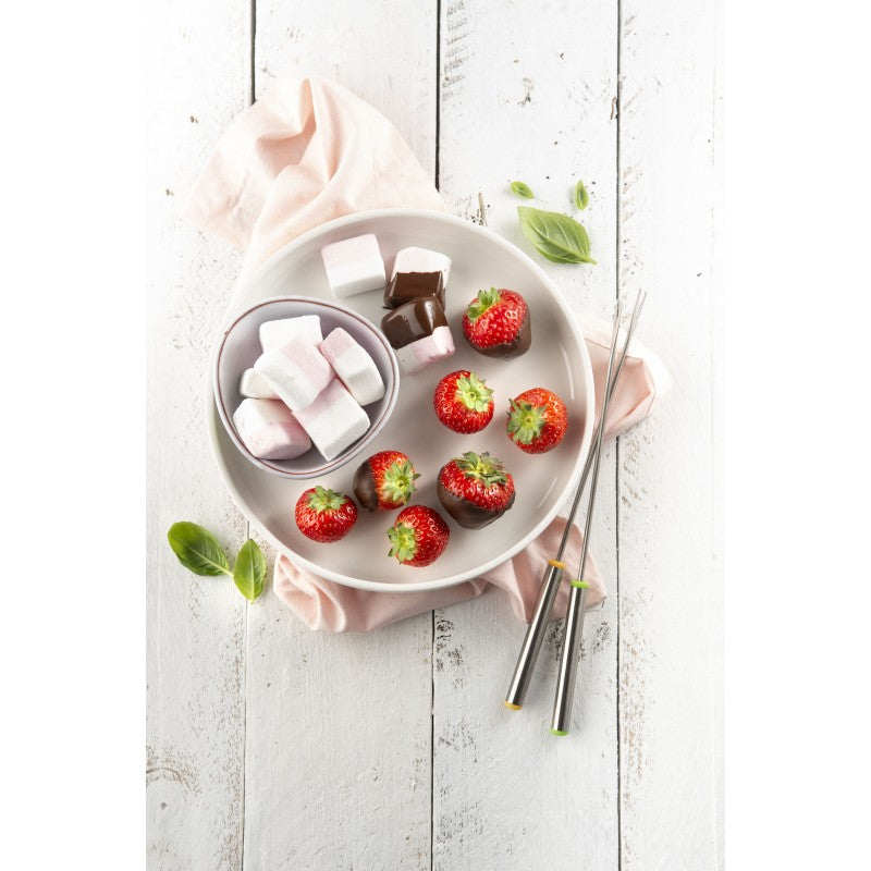 Fritel Fondue-Set FO4290 – Edelstahl, 1,5 l, 6 Personen, elektrisch