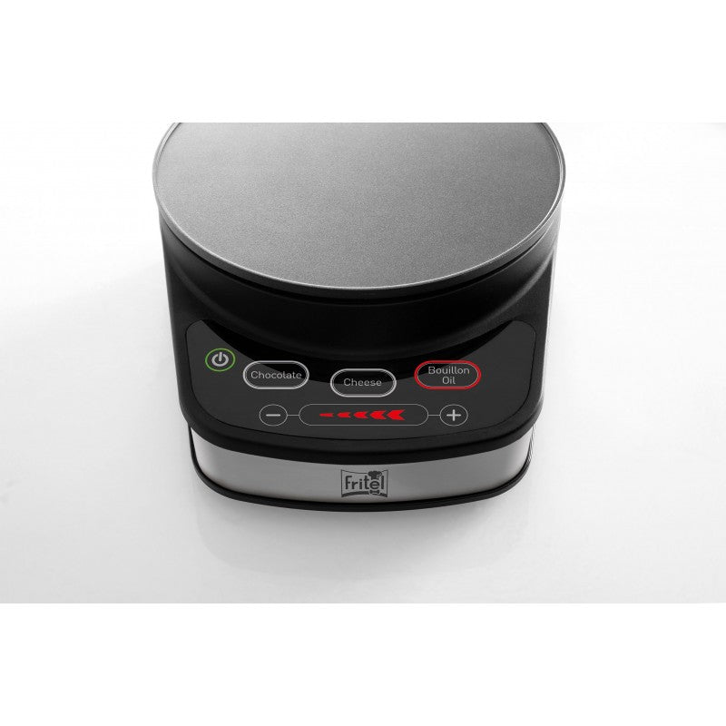 Fritel Fondue-Set FO4290 – Edelstahl, 1,5 l, 6 Personen, elektrisch