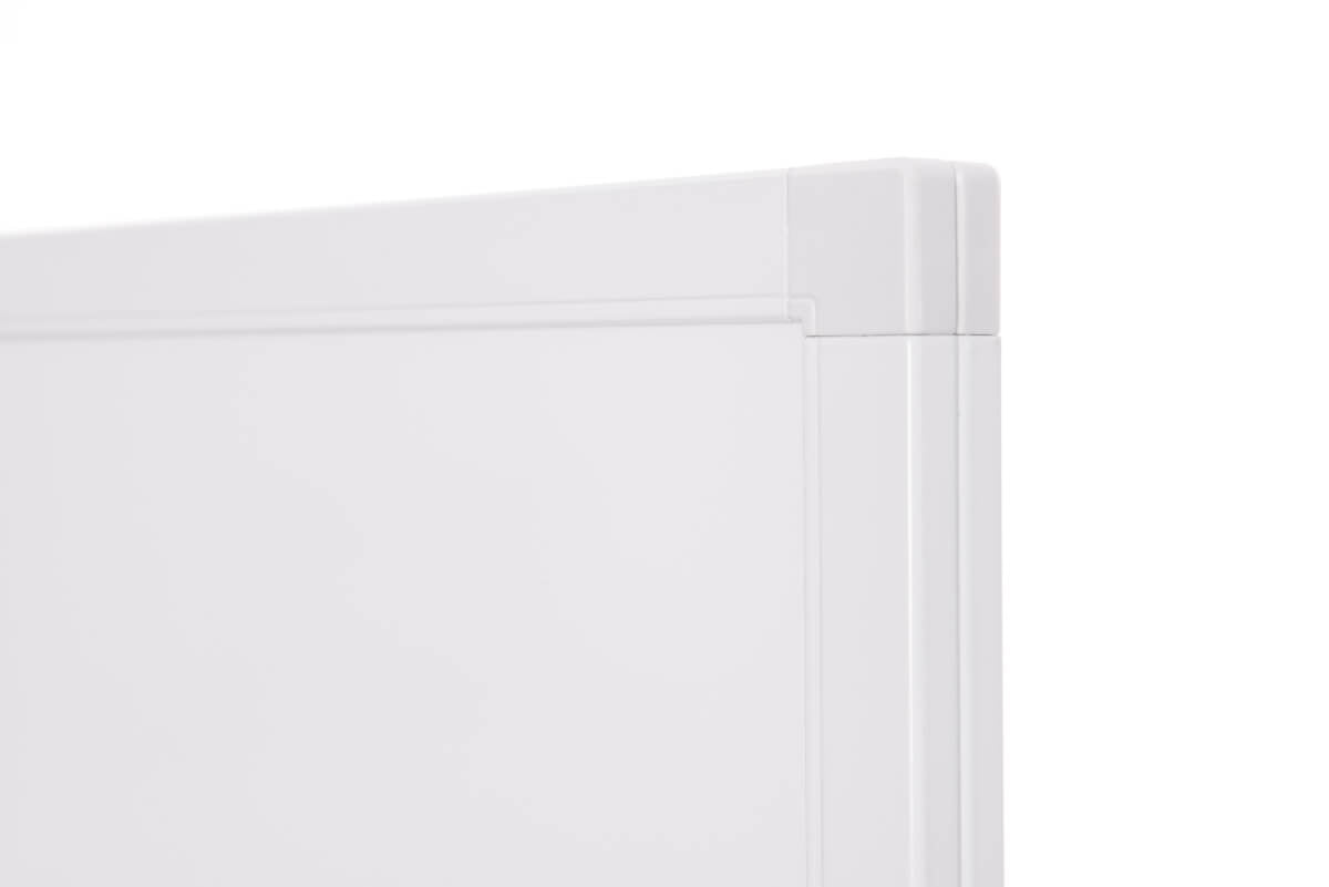 MAUL Whiteboard – 75 × 180 cm, Aluminiumrahmen, mobil