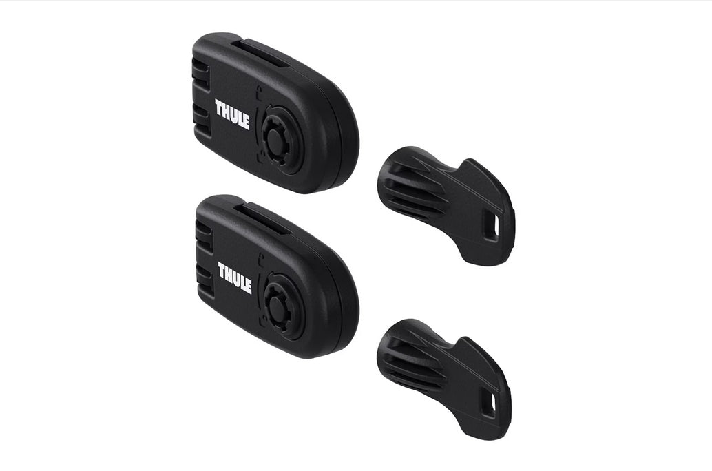 Thule Gurt-Kit für Dachträger – für Flush Railing-Dachträger – Schwarz – 2 Stk.