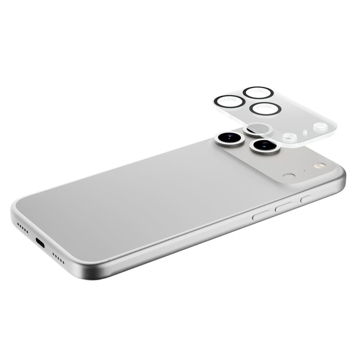 Cellularline Kameraschutz – Kameraobjektivschutz – kratz- & stossfest – für iPhone 18 Pro – Transparent