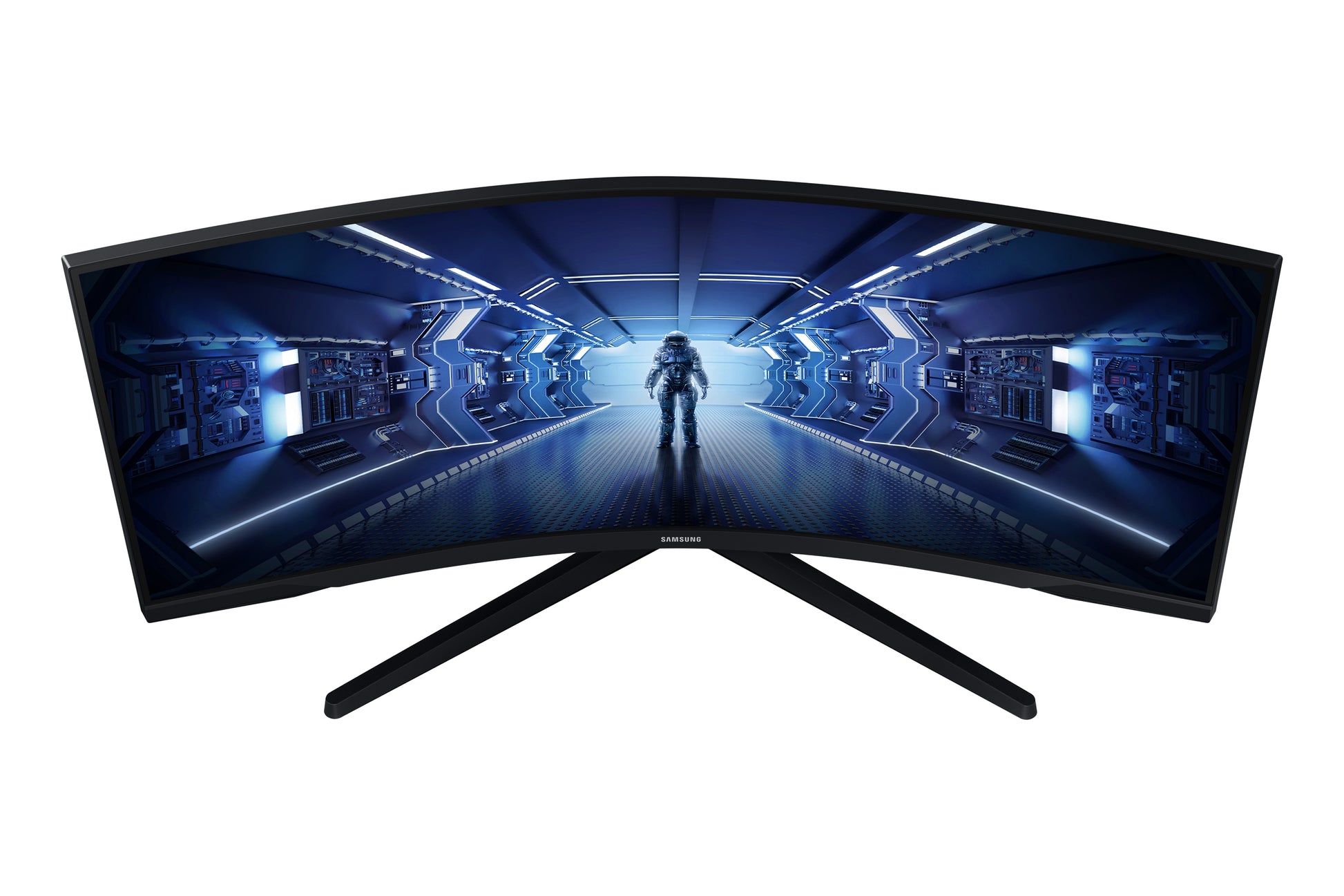 Samsung Odyssey G5 G55T – 34" Gebogen 1000R, 3440 × 1440 (UWQHD), VA, 165 Hz, HDR10