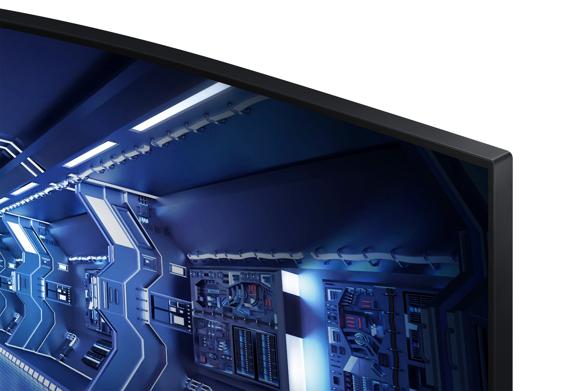 Samsung Odyssey G5 G55T – 34" Gebogen 1000R, 3440 × 1440 (UWQHD), VA, 165 Hz, HDR10