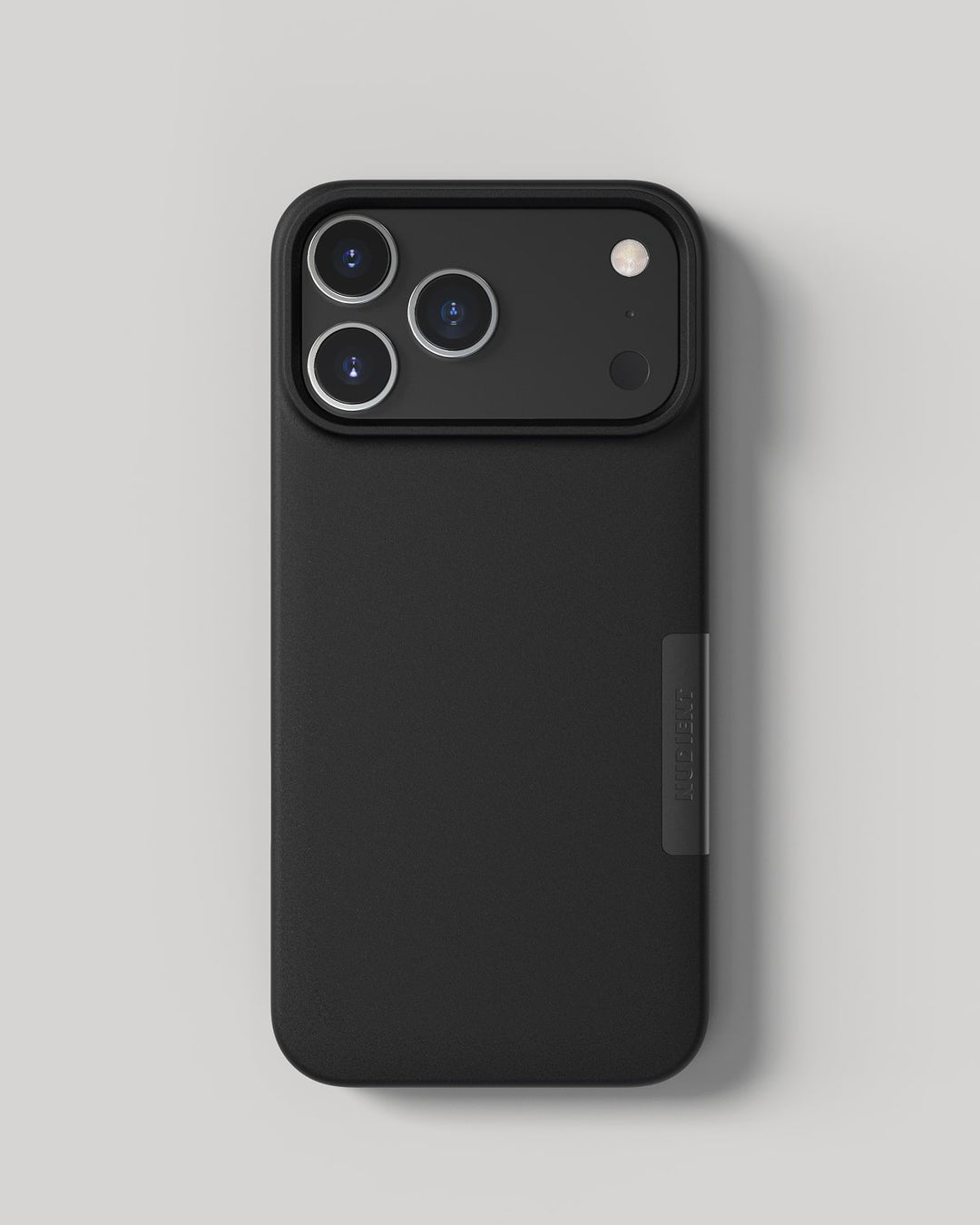 Nudient – Backcover – für Apple iPhone 17 Pro Max – schwarz – MagSafe-kompatibel