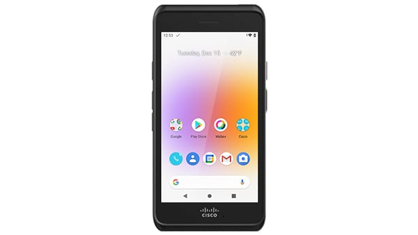 Cisco 860 – Webex Wireless Telefon, inkl. Akku, Kabel und Ladegerät
