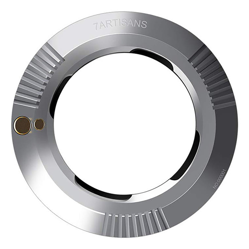 7Artisans RING-R S Adapterring – für Canon RF, Leica M – Silber