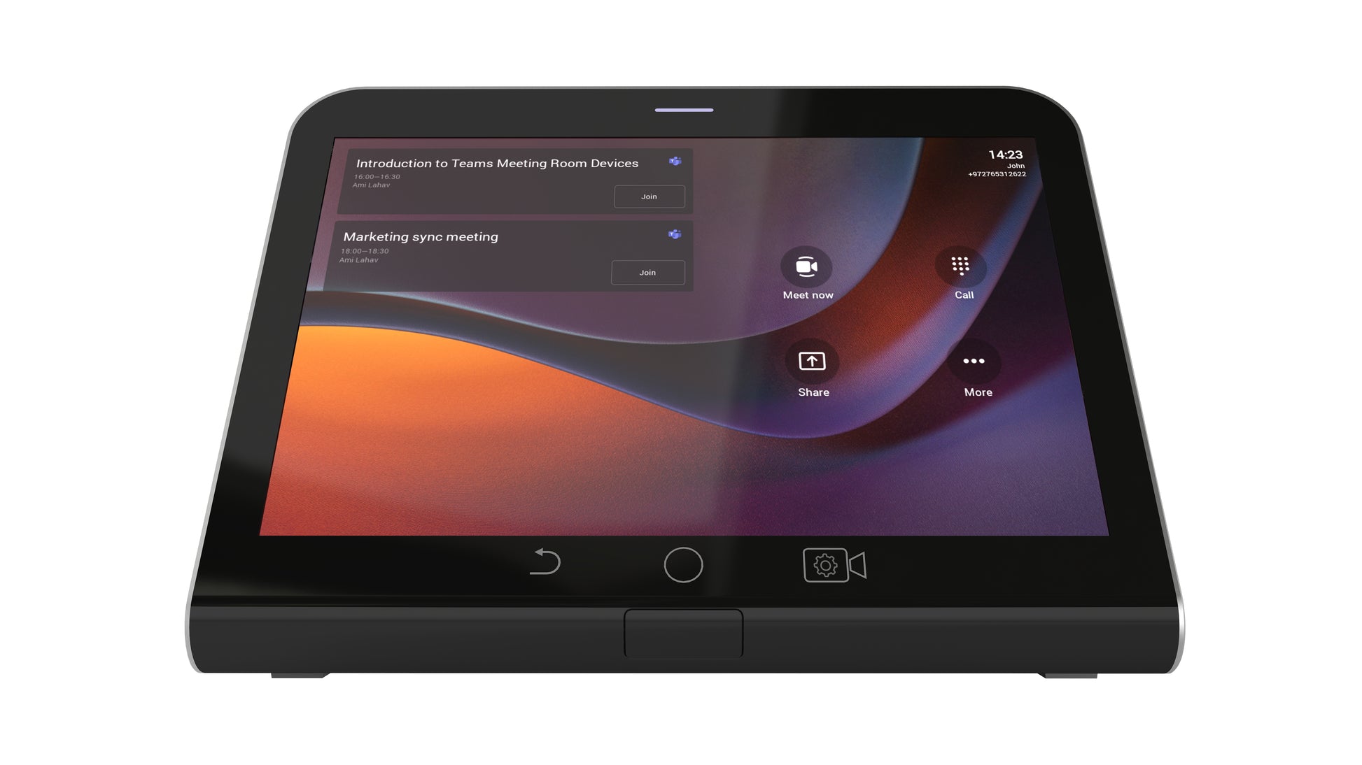 AudioCodes RXV200-B40 – 4K Ultra HD Videokonferenzsystem, für 16 Personen, 10× Digitalzoom – Schwarz