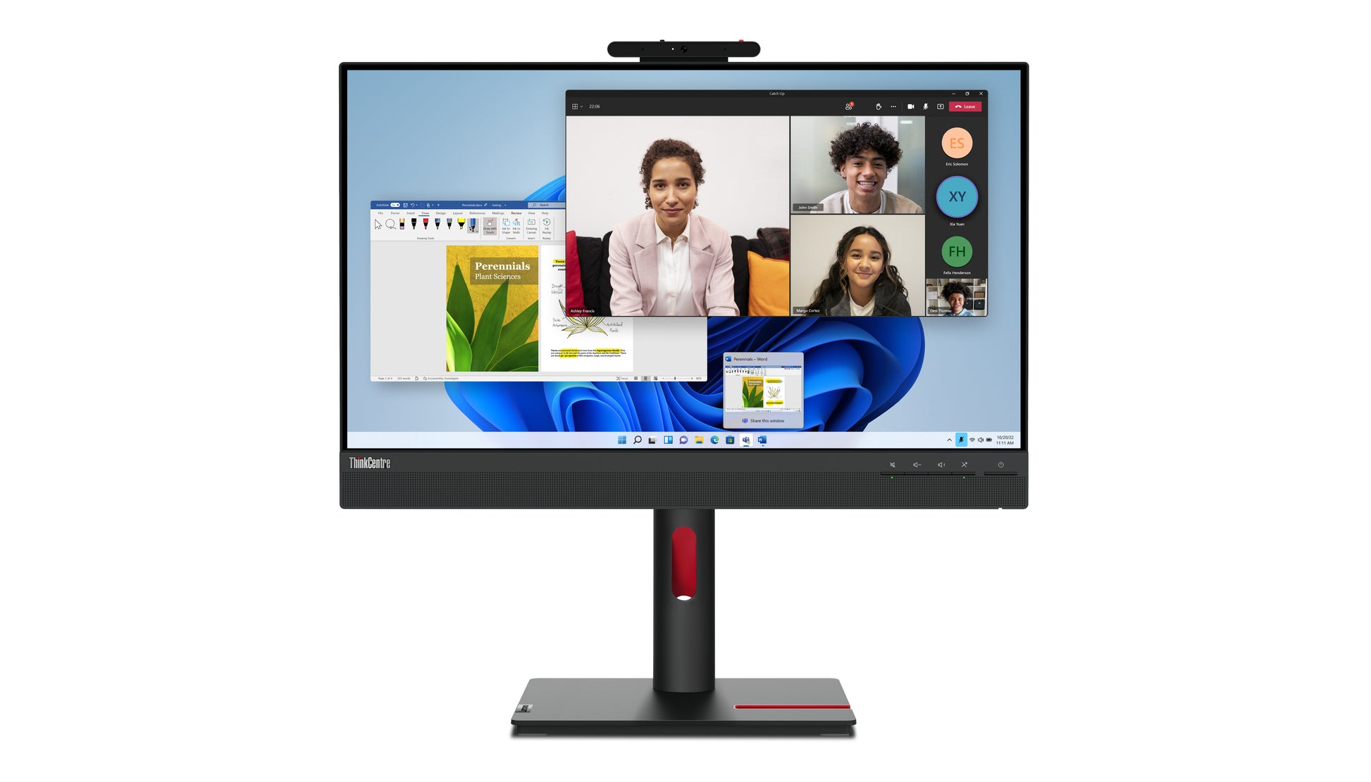Lenovo Tiny-in-One 24 Gen5 – 23,8", 1920 × 1080 (Full HD), IPS, Webcam, KVM